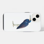 アオサギ iPhone/iPadケース iPhoneケース (裏面横)