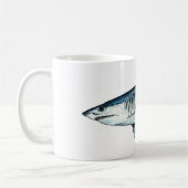 アオザメ鮫のマグ コーヒーマグカップ (左)