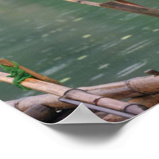 アオダイベト伝統的ナム ポスター (角)