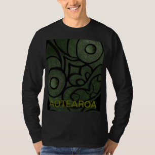 アオテアロマオリTIKI Tシャツ