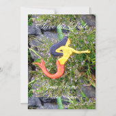 アオヒゲマメ マグネット招待状 (正面)