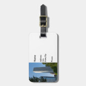 アオンセンターシカゴ ラゲッジタグ (正面縦)