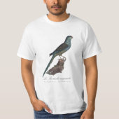 アカアシインコまたはスワンプパラキート、Pezoporus Wallicus Tシャツ (正面)