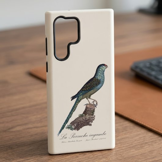 アカアシインコまたはスワンプパロット、Pezoporus Wallicus Samsung Galaxyケース