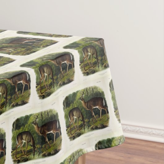 アカアシカ – オードボン四肢動物 テーブルクロス (インサイチュ)