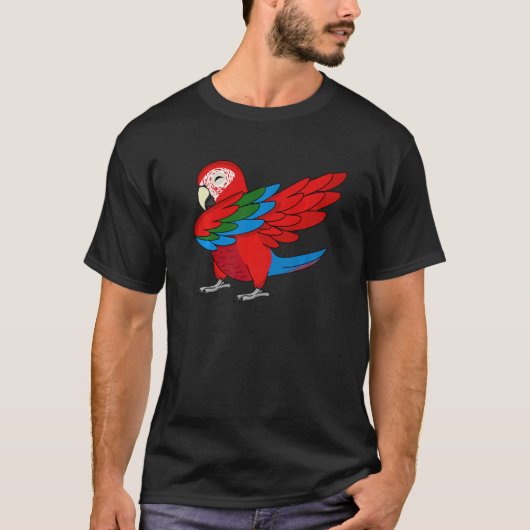アカアシガサギ Tシャツ (正面)