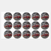 アカアシガニ ラベル (シート)