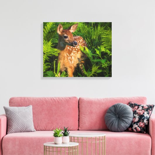 アカアシガノガエル |ミネソタ キャンバスプリント (インサイチュ (リビング))