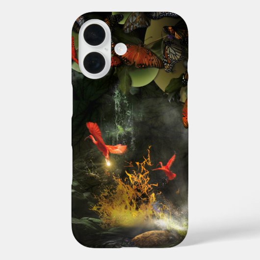 アカアシシギシギ鳥が光を盗む Case-Mate iPhoneケース (裏面)
