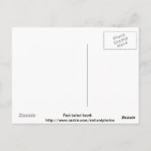 アカアシタカの視線 ポストカード (裏面)