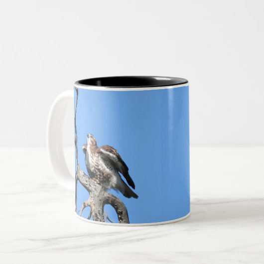 アカアシタカ ツートーンマグカップ (正面左)