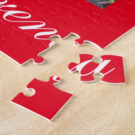 アカアシレナの人魚 ジグソーパズル (側面)