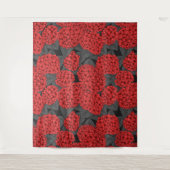 アカアジサイ タペストリー (正面)