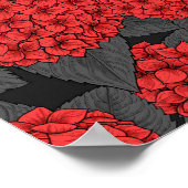 アカアジサイ ポスター (角)