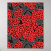 アカアジサイ ポスター (正面)