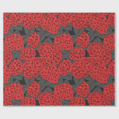 アカアジサイ ラッピングペーパー (フラット)