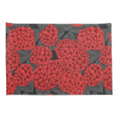 アカアジサイ 枕カバー (裏面-右)