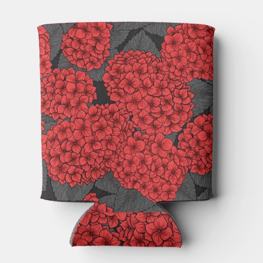 アカアジサイ 缶クーラー (裏面)