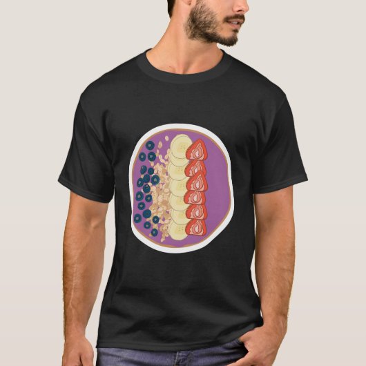 アカイボウルボおもしろいホヴィンテージ Tシャツ (正面)