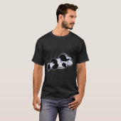 アカイロギンポの切手 Tシャツ (正面フル)
