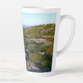 アカウディアのキャデラック山の上の朝 カフェラテマグ (右)