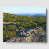 アカウディアのキャデラック山の上の朝 ゲストブック (裏面)