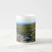 アカウディアのキャデラック山の上の朝 ボーンチャイナマグカップ (正面)