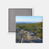 アカウディアのキャデラック山の上の朝 マグネット (正面/裏面)