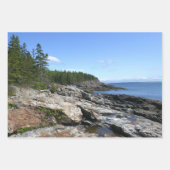 アカウディアのキャデラック山の上の朝 ラッピングペーパーシート (正面3)