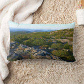 アカウディアのキャデラック山の上の朝 ランバークッション (ブランケット)