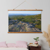 アカウディアのキャデラック山の上の朝 吊り下げ型タペストリー (寝室)