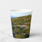 アカウディアのキャデラック山の上の朝 紙コップ (裏面)