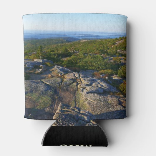 アカウディアのキャデラック山の上の朝 缶クーラー (裏面)