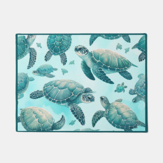 アカウミガメの友達 ドアマット