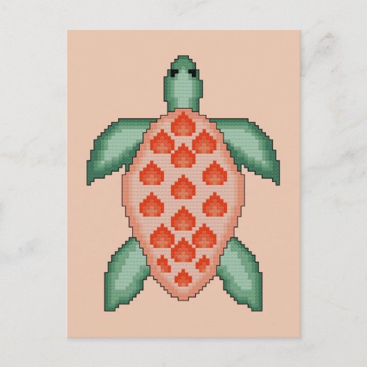 アカウミガメ ポストカード (正面)