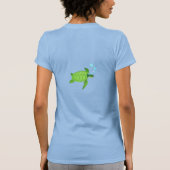 アカウミガメ Tシャツ (裏面)