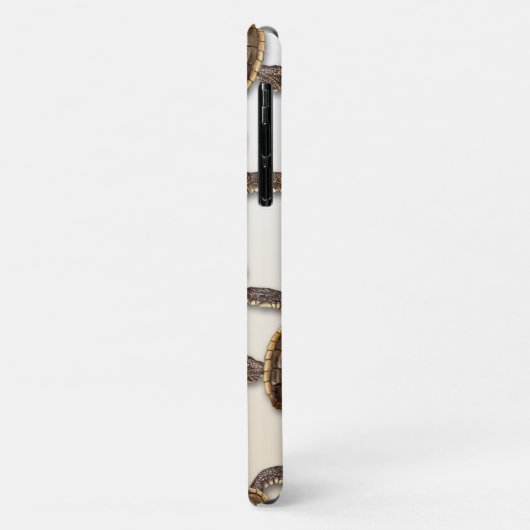 アカウミガメiPhoneケース Case-Mate iPhoneケース (裏面/左)