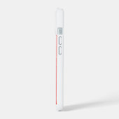 アカウントスタンプの削除 iPhone 15ケース (左側面)