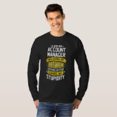 アカウントマネージャアイディアIlinm Jokeアカウントマネージャ Tシャツ (正面フル)