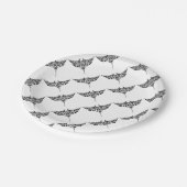 アカエイのアイディア ペーパープレート (アングル)