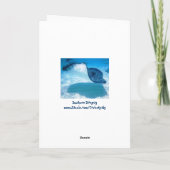 アカエイのメッセージカード カード (裏面)