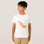 アカエイの炎 Tシャツ (正面フル)