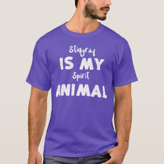 アカエイは私のスピリットアニマル ファミリー Tシャツ