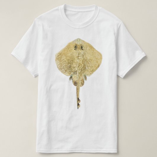 アカエイ グラフィック Tシャツ (デザイン正面)