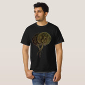 アカエイ サンゴエイ, ビンテージ海洋生物 動物たち Tシャツ (正面フル)