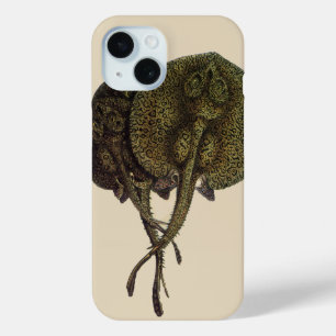 アカエイ サンゴエイ, ビンテージ 海洋生物 動物 iPhone 15ケース