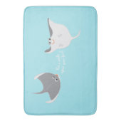 アカエイ バスマット (正面縦)