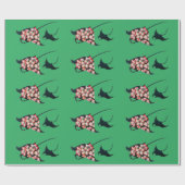 アカエイ ラッピングペーパー (フラット)