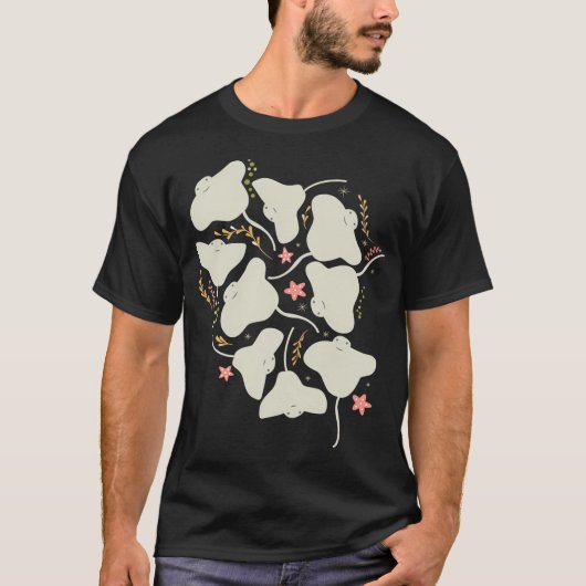 アカエイ 003 Tシャツ (正面)
