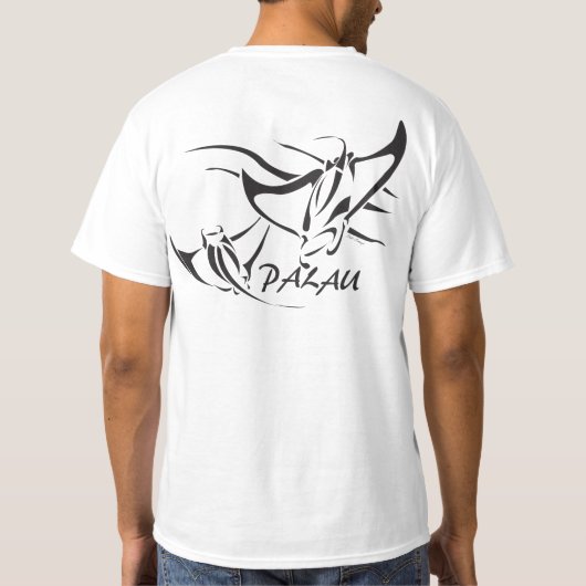 アカエイ Tシャツ (裏面)